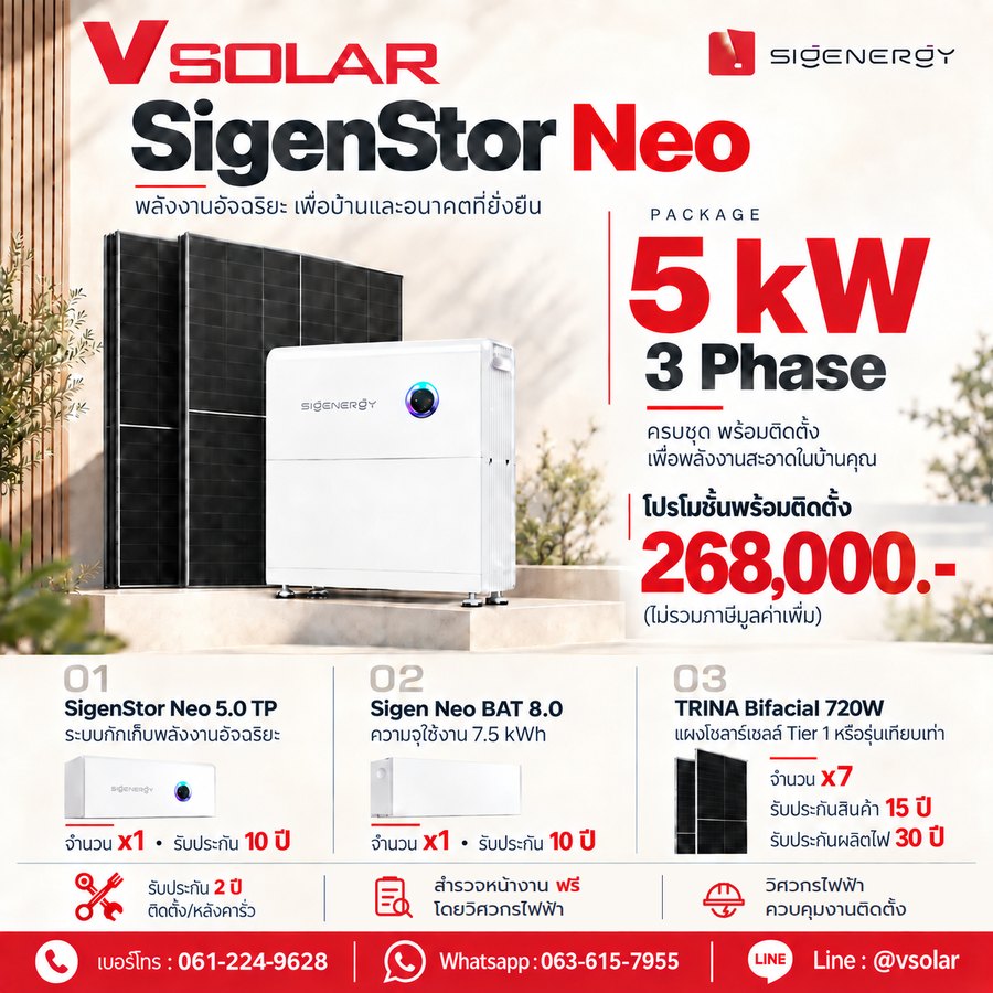 Sigenergy SigenStor Neo 5 kW