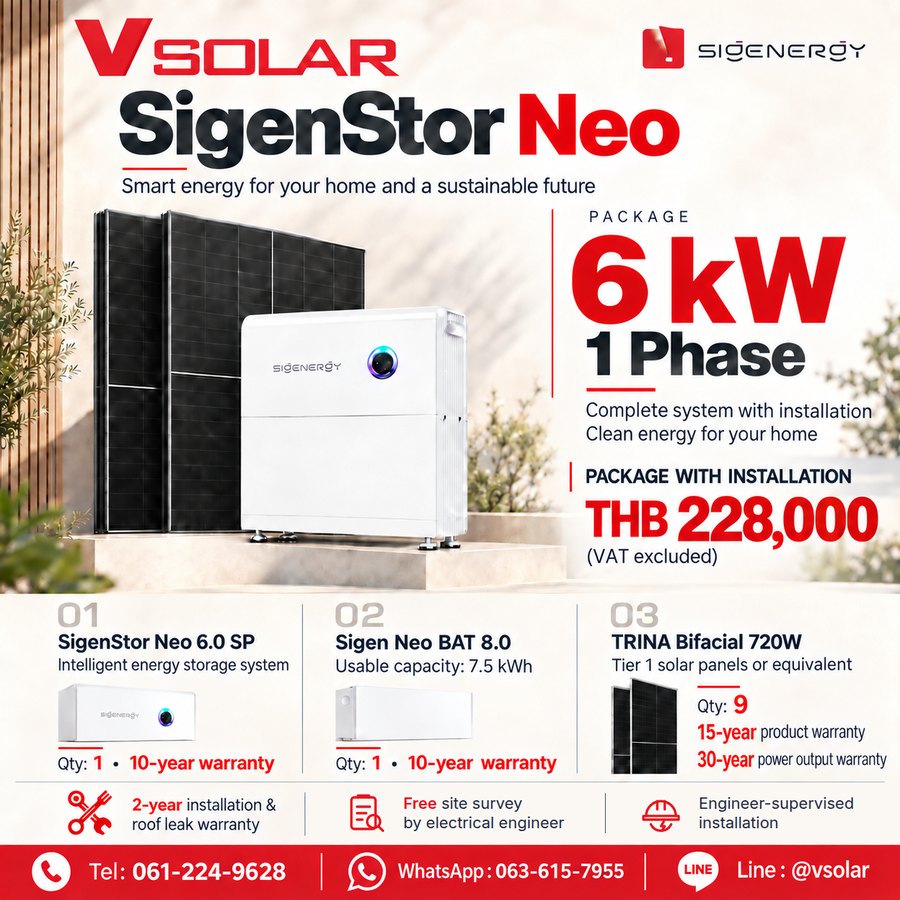 Sigenergy SigenStor Neo 6 kW